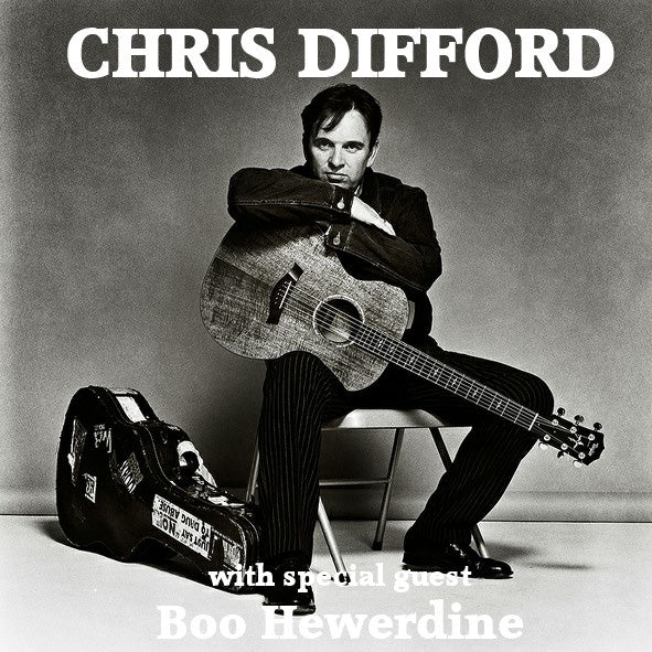 CHRIS DIFFORD with BOO HEWERDINE - 27 March 2018